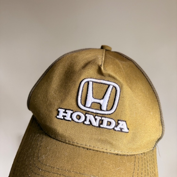 Honda Hat Saint-Jerome Nord Sud Honda Green Khaki baseball cap hat - Picture 2 of 6